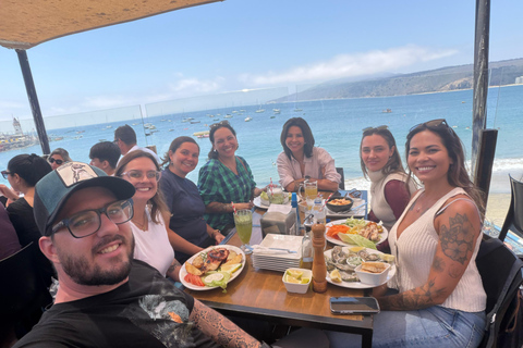 From Santiago: Papudo Lobos Island Boat & Horseback Ride