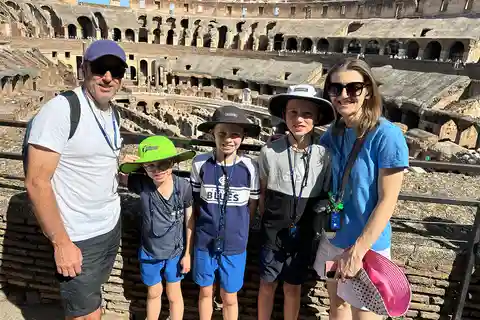 Privat Colosseum og det gamle Rom Familietur for børn