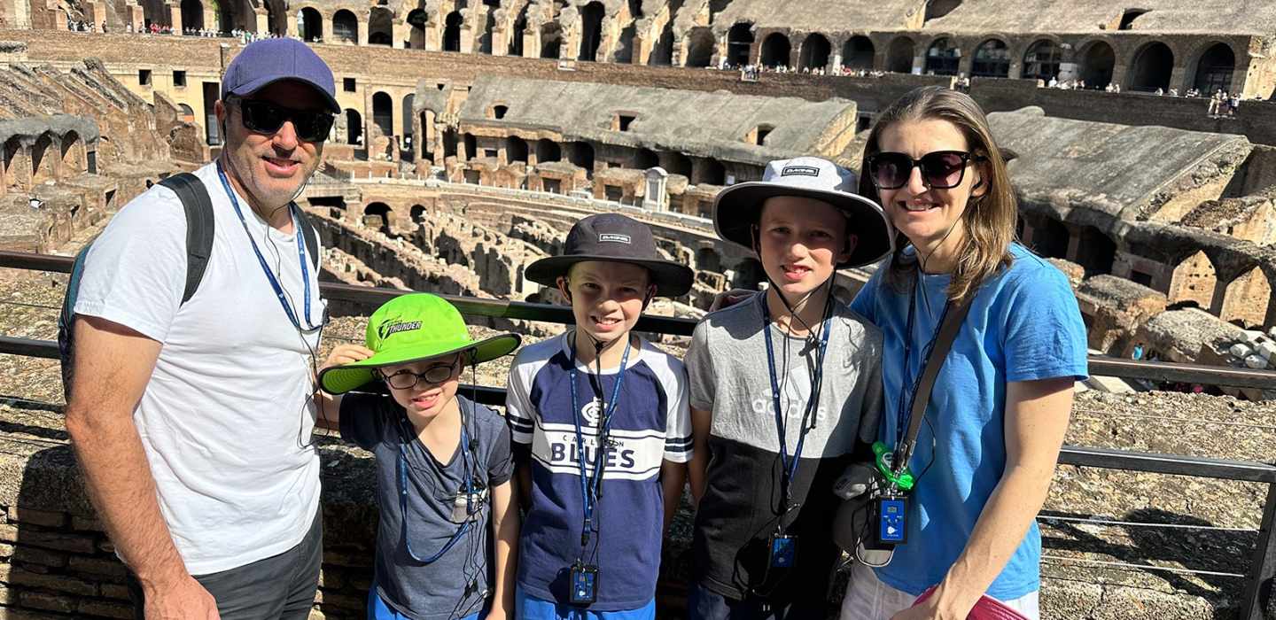Kolosseum und Altes Rom: Familientour für Kinder