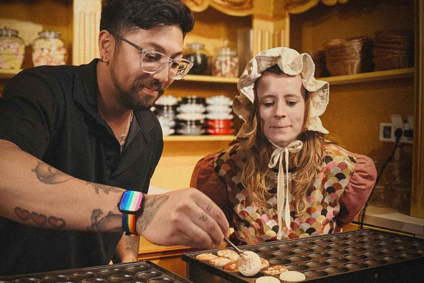 Dutch Mini Pancake Baking Experience with Ms. Sweettooth