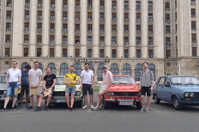 Recorrido en coche de época rumano por Bucarest - 90minTour Rumano en Coche de Época