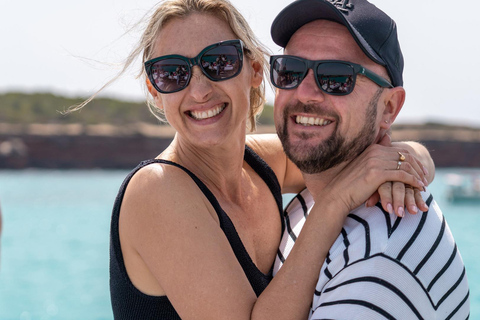 Ibiza: Formentera Tour with Meals Water Activity & Open Bar