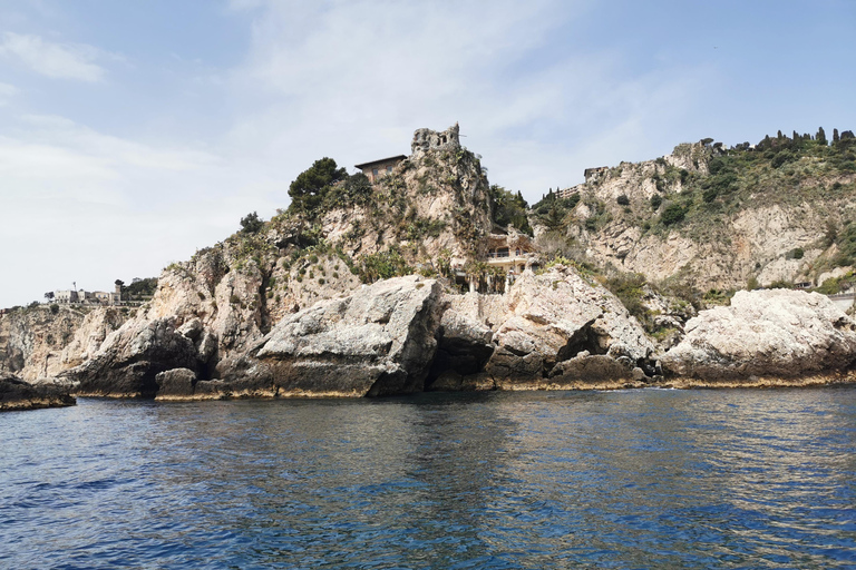 陶尔米纳市中心和游船之旅：贝拉岛和蓝洞小团（每团最少8人，最多16人）