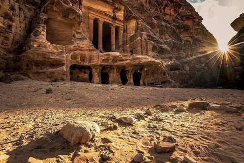 Jordan's 3 Wonders: Petra, Wadi Rum & Shobak Castle Blitz Private Tour: Transportation, 4x4 Tour & Entry tickets