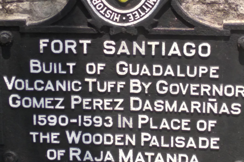 Manila: Fort Santiago Guided Tour