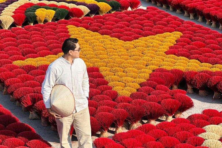Hanoi: Incense Village & Hat Village or Lacquer SMALL GROUP Afternoon: Hanoi Hat Village & Incense Village - SMALL GROUP