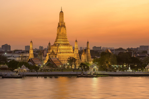 Bangkok - Rundtur Guidad tur till Grand Palace, Wat Pho och Wat Arun