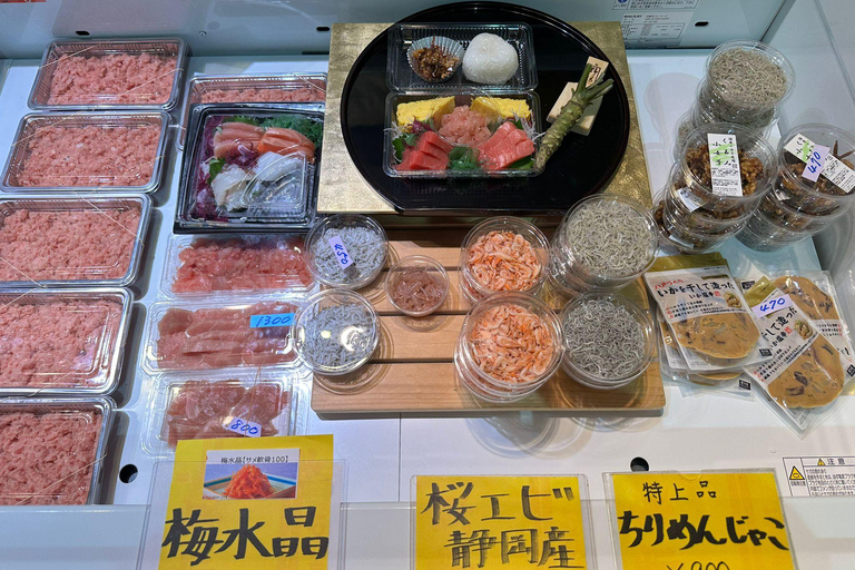 Tokyo - Fiskmarknad Tsukiji fiskmarknad - kulinarisk och pedagogisk rundturTokyo - Fiskmarknaden Tsukiji fiskmarknad Special Foodie Rundvandring