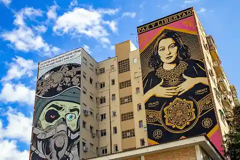Málaga: Gadekunsttur i Soho-distriktet