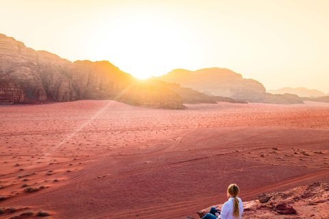 Da Amman: Tour di 2 giorni di Petra, Wadi Rum e Mar Morto