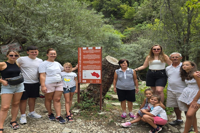 Hike to Pirogoshi Cave, Bogove Waterfall & Osumi Canyon