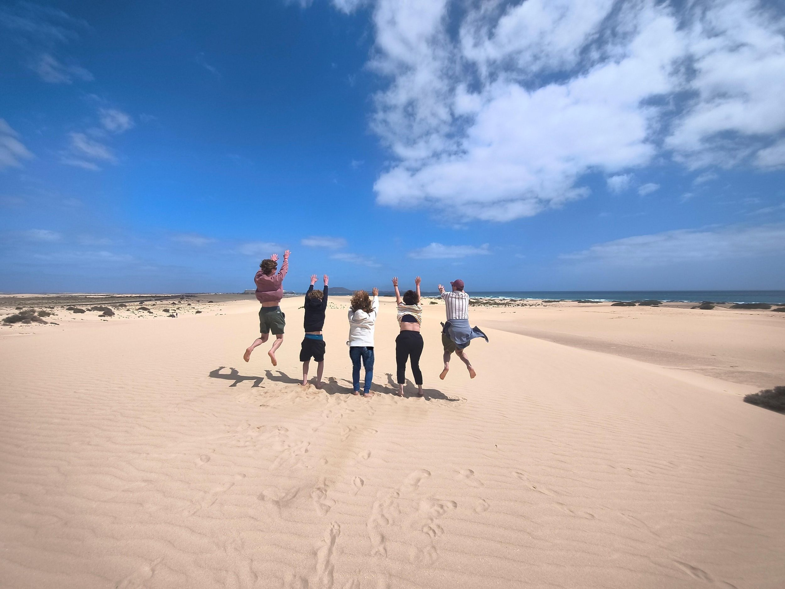 Fuerteventura: Private Tour mit Sanddünen-Tour und Vulkanwanderung