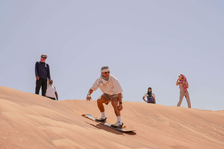 Desert Safari Dubai with Camel Ride, Sandboarding & Dinner
