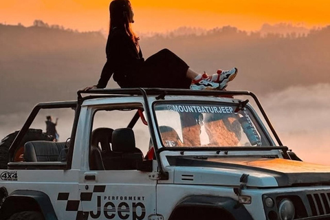 Bali: Mount Batur Sunrise Jeep with Black Lava & Breakfast Bali: Mount Batur Sunrise Jeep with Black Lava & Breakfast