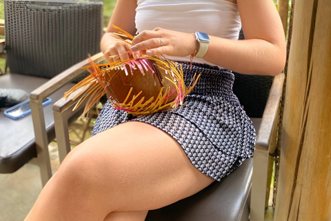 Bali: Munduk, Bamboo Weaving Workshop with Lunch