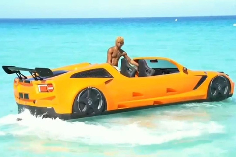 Negril: Jetcar Rental with Hotel Transfer Jetcar Rentals Water Car Super Car on Water – Negril