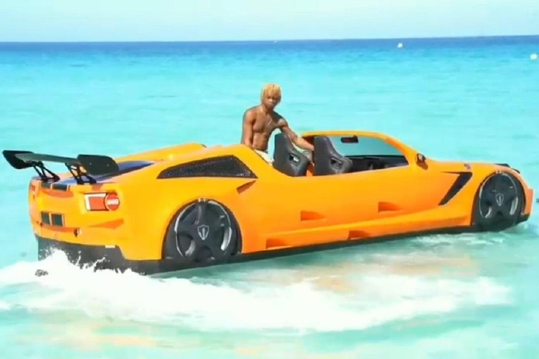 Negril: Jetcar Rental with Hotel Transfer Jetcar Rentals Water Car Super Car on Water – Negril
