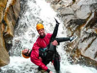 Baños de Agua Santa, Canyoning dans les cascades de Chamana - Hizvo