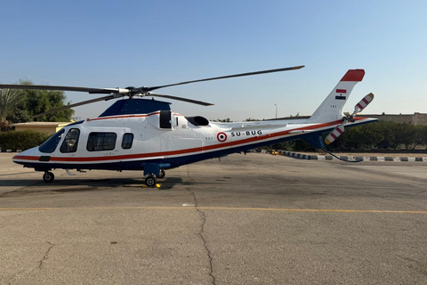 45 min Helicopter Experience Over the Great Pyramids Cairo