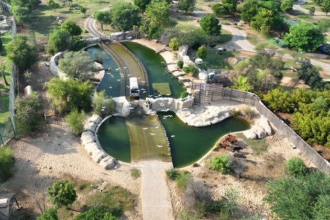 Dubai: Dubai Safari Park Entry Pass Safari Park Pass with Train and Explorer Safari Tour