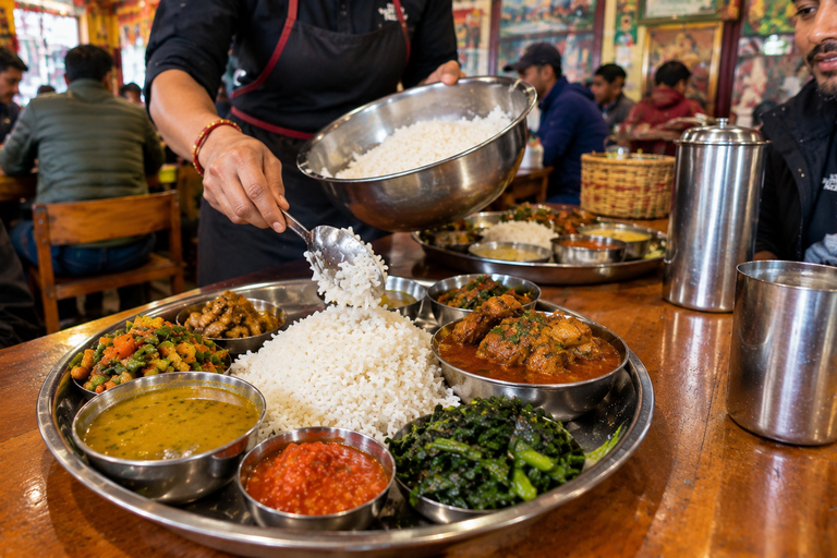 Kathmandu: Eat Like a Local – Unlimited Nepali Dal Bhat