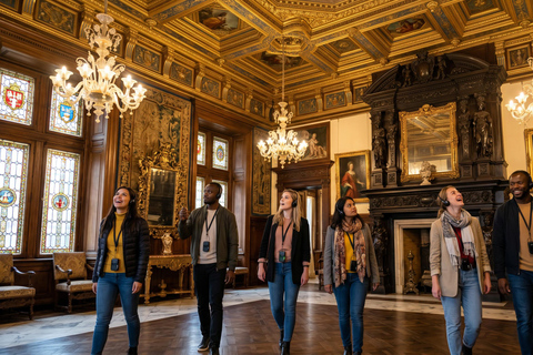 Bucharest: Dracula's Castle , Peles Castle & Brasov Day Tour Audio guide in 24 languages