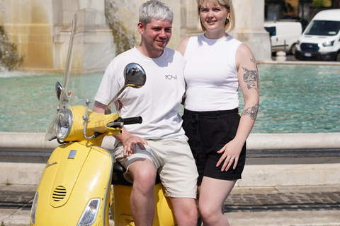 Rome: Vespa Guided Tour – Iconic Spots & Hidden Gems Rome: Vespa Guided Tour – Iconic Spots & Hidden Gems