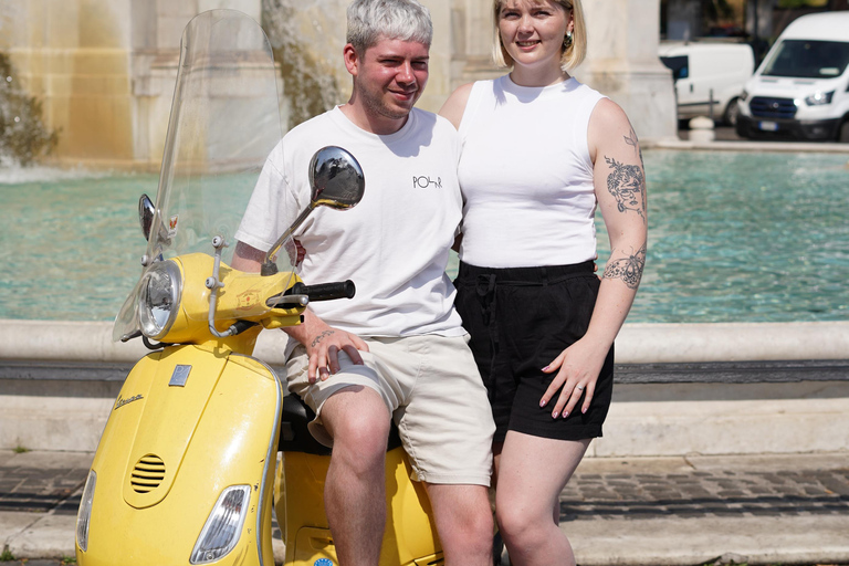 Rome: Vespa Guided Tour – Iconic Spots & Hidden Gems Rome: Vespa Guided Tour – Iconic Spots & Hidden Gems