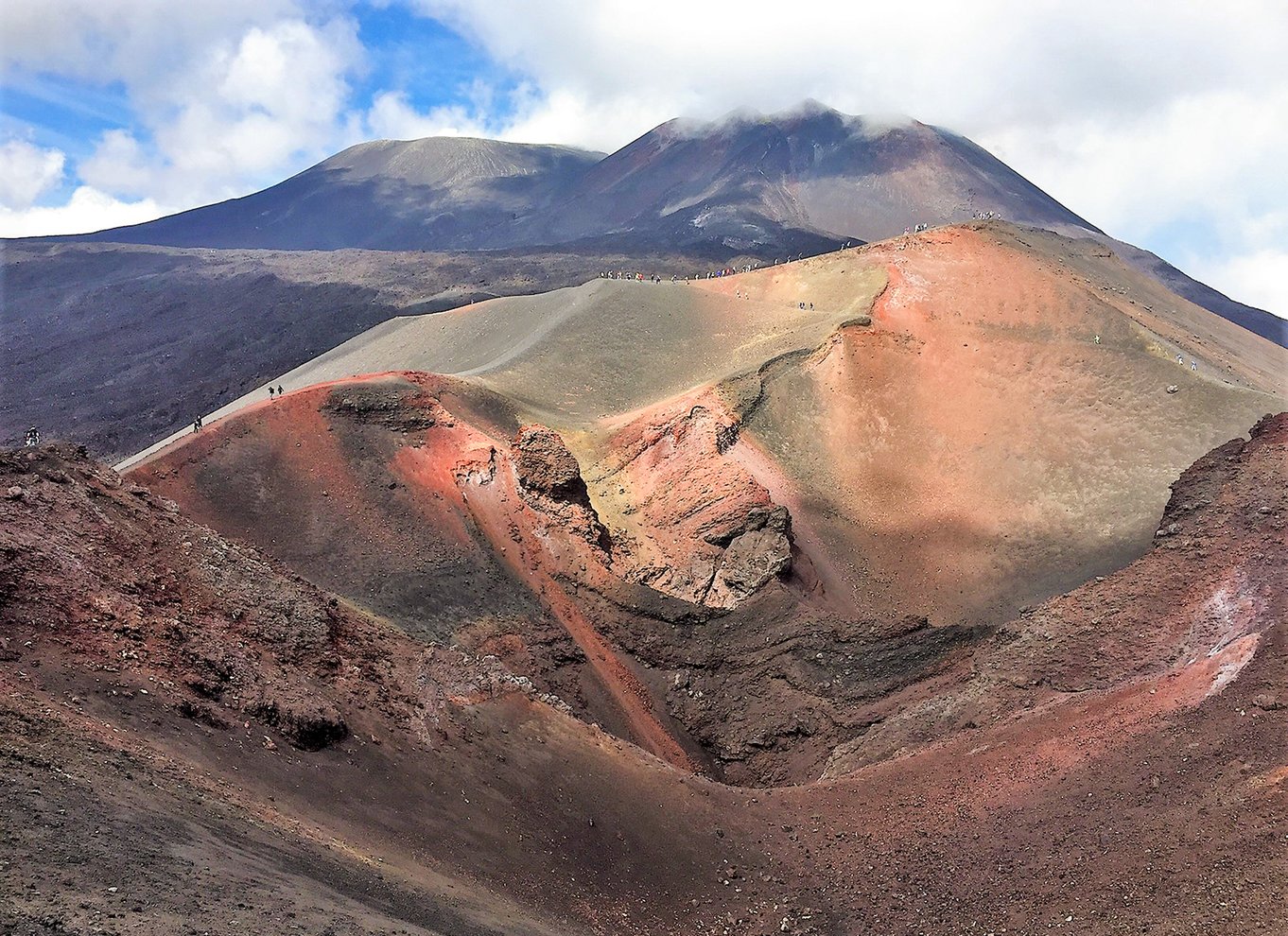 Etna: Vandre op til 3000 m med kabelbane og firehjulstrækker