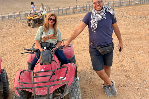 Le Caire : Aventure en Quad au coucher du soleil sur les PyramidesAventure des Pyramides au coucher du soleil