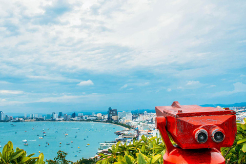 De Bangkok: visite en petit groupe de la plage de Pattaya et de l'île de corailVisite en petit groupe avec point de rencontre