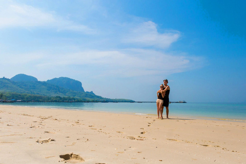 Krabi: Unieke privévaart met tijgergrot tempel &amp; cafés