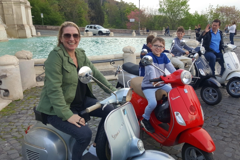 Rome: Half-Day Tour by Vespa with Driver