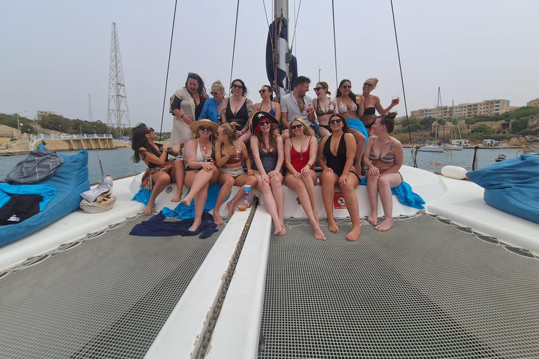 Malta: Catamaran Private Day Charter with Skipper