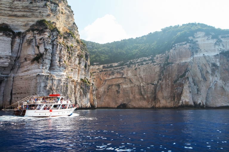 Vanuit Korfoe: vaar naar Paxos, Antipaxos en de Blue CavesOphaalservice Oost-, Noord- & West-Korfoe
