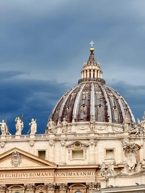 Vatican: St.Peter's Basilica,Dome Climb & Papal Tombs Tour, Rome