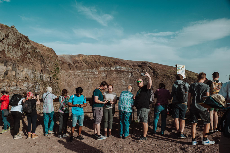 Sorrento: Pompeii & Mount Vesuvius Tour with Transfers