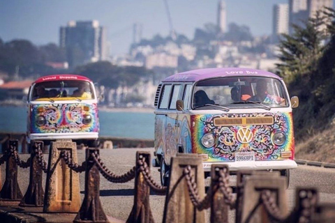 San Francisco: Stadtrundfahrt im Hippie-Bus