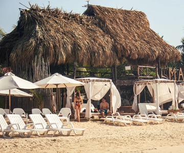 Journée complète à Isla baru playa blanca au Mambo Beach club