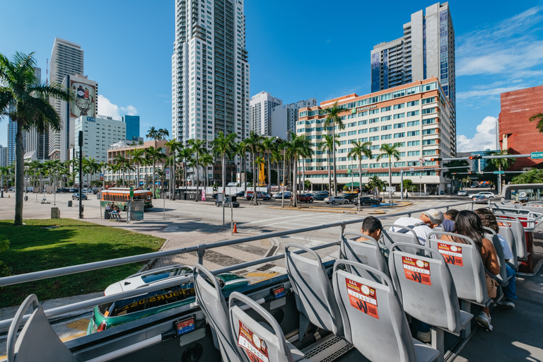 Miami Combo: Open-top Bus Tour & Millionaires Row Bay Cruise Miami: Open-Top Bus Tour & Millionaire's Row Bay Cruise