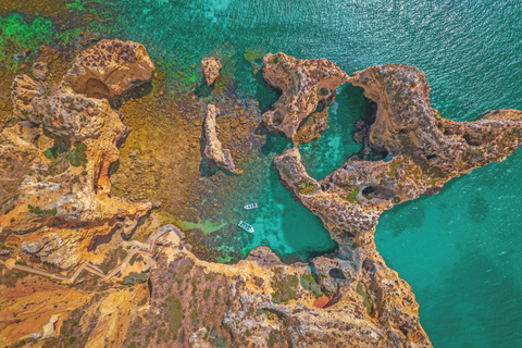 Lagos: Piedade Caves & Coastline Private Catamaran