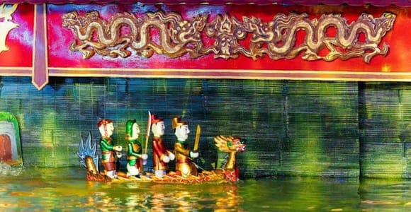 Hanoi: Open-Top Bus Tour & Water Puppet Show