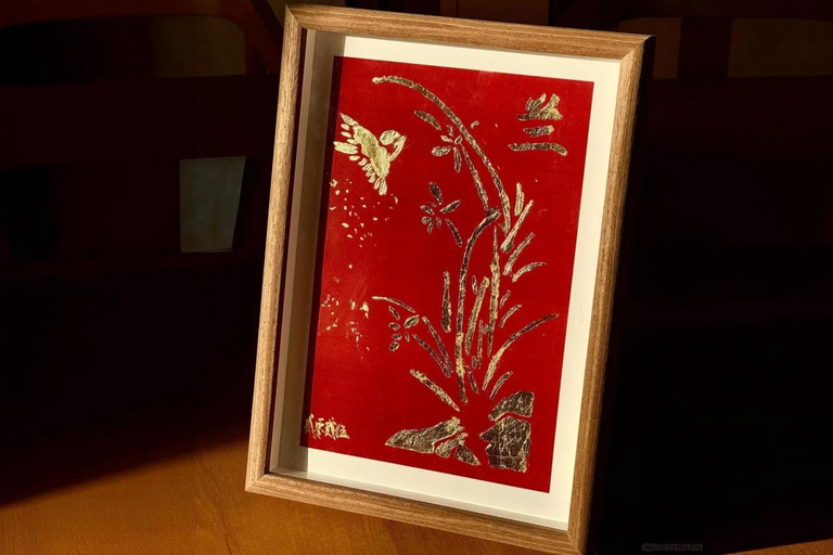 Shanghai: Create Your Own Gold Leaf Artwork Experience
