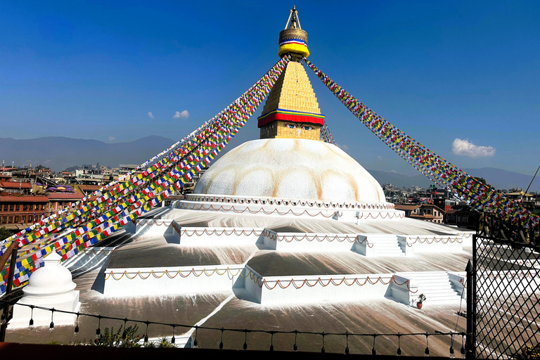 Bhaktapur en Boudhanath Stupa