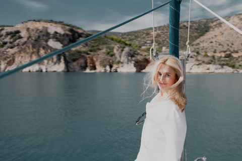 Nafplio Sun Sail Cruises | Semi-Private Half Day Semi-Private Half Day Cruise in the Argolic Gulf