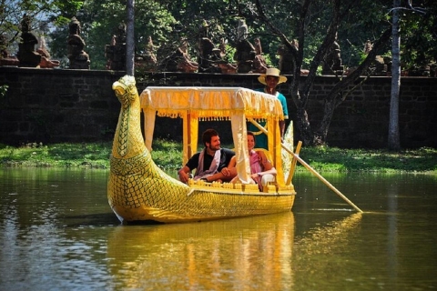 Angkor Bike tour & Gondola Sunset Boat w/ Drinks & Snack Gondola Sunset Boat Rides and Hotel pcik up Drop off