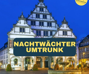 パーダーボルン：「Beschwipste」Nachtwächter-Führung (mit Umtrunk)