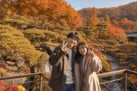 Seoul: Hwadam Forest & Namhansanseong & Korean Folk Village Private Tour (1-8 people Max)