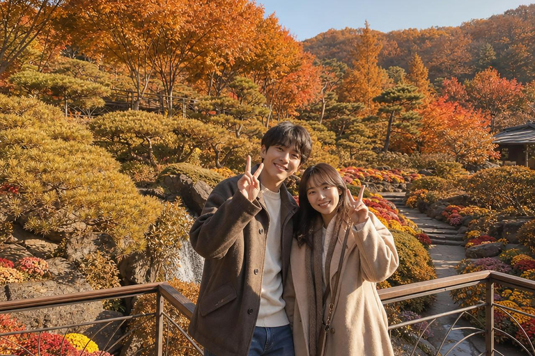 Seoul: Hwadam Forest & Namhansanseong & Korean Folk Village Private Tour (1-8 people Max)