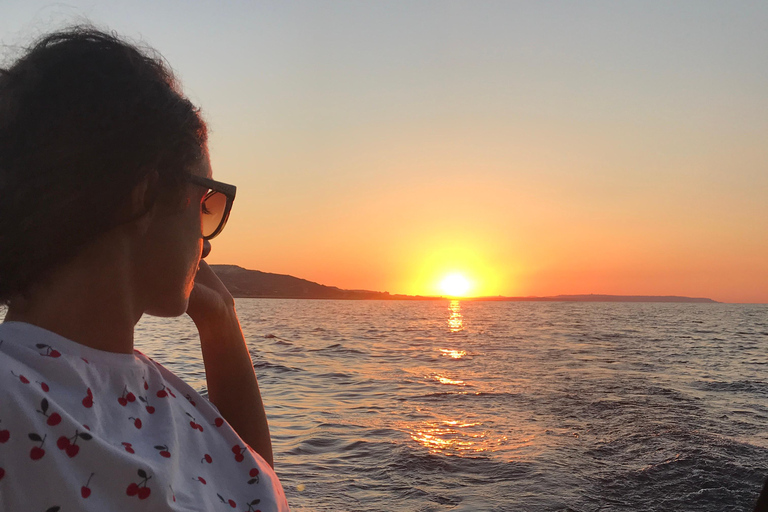 From Valletta: Romantic Sunset Cruise on a Sailing Yacht